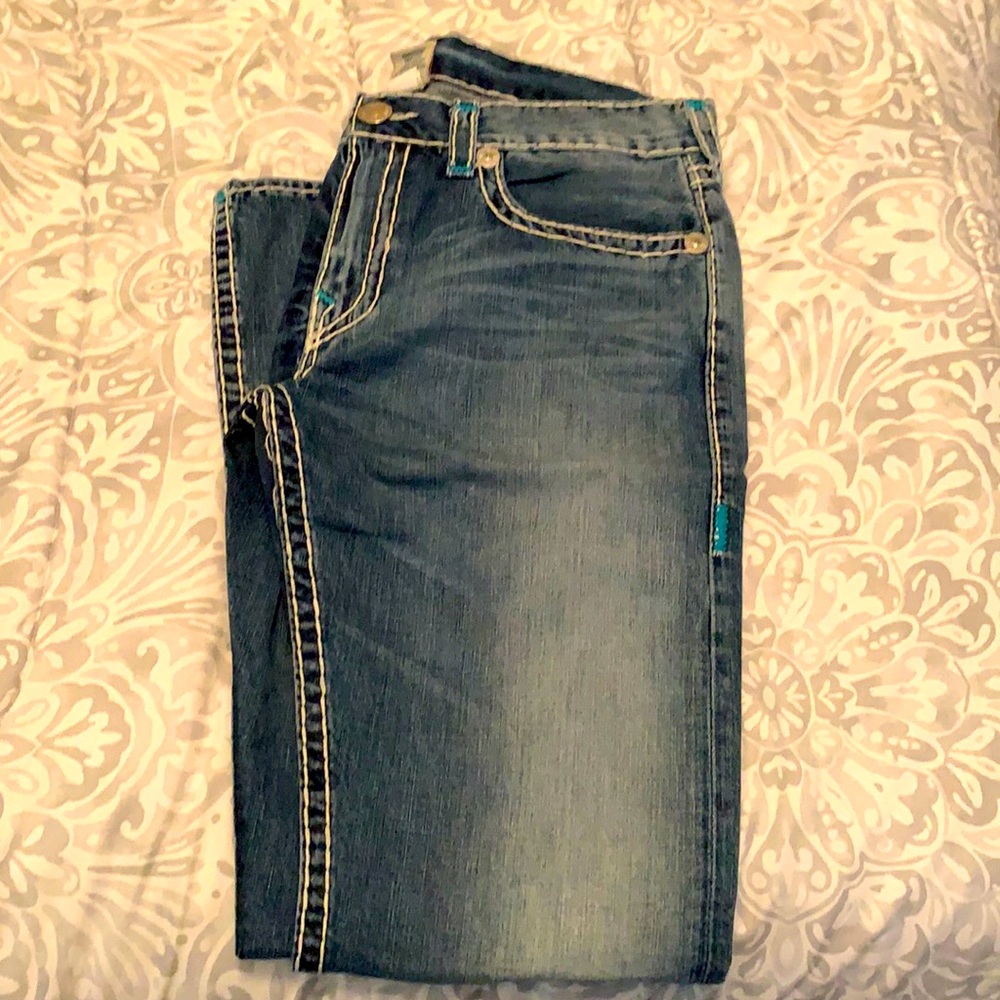 TRUE RELIGION BLUE JEANS
